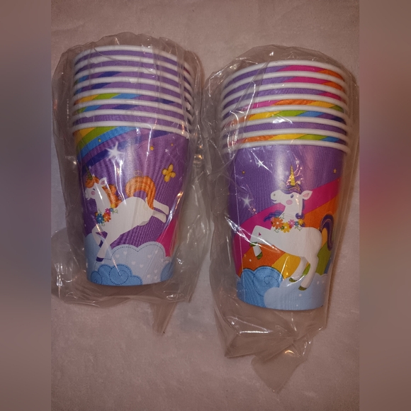 NWOT Birthday Express Fairy Tale Unicorn Birthday Party Kit for 8 Guests - Picture 3 of 4